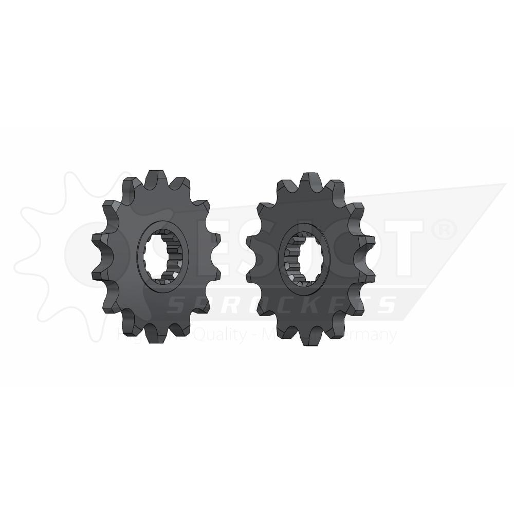 Pignon Esjot Minarelli AM6 420 14 dents - vue 2