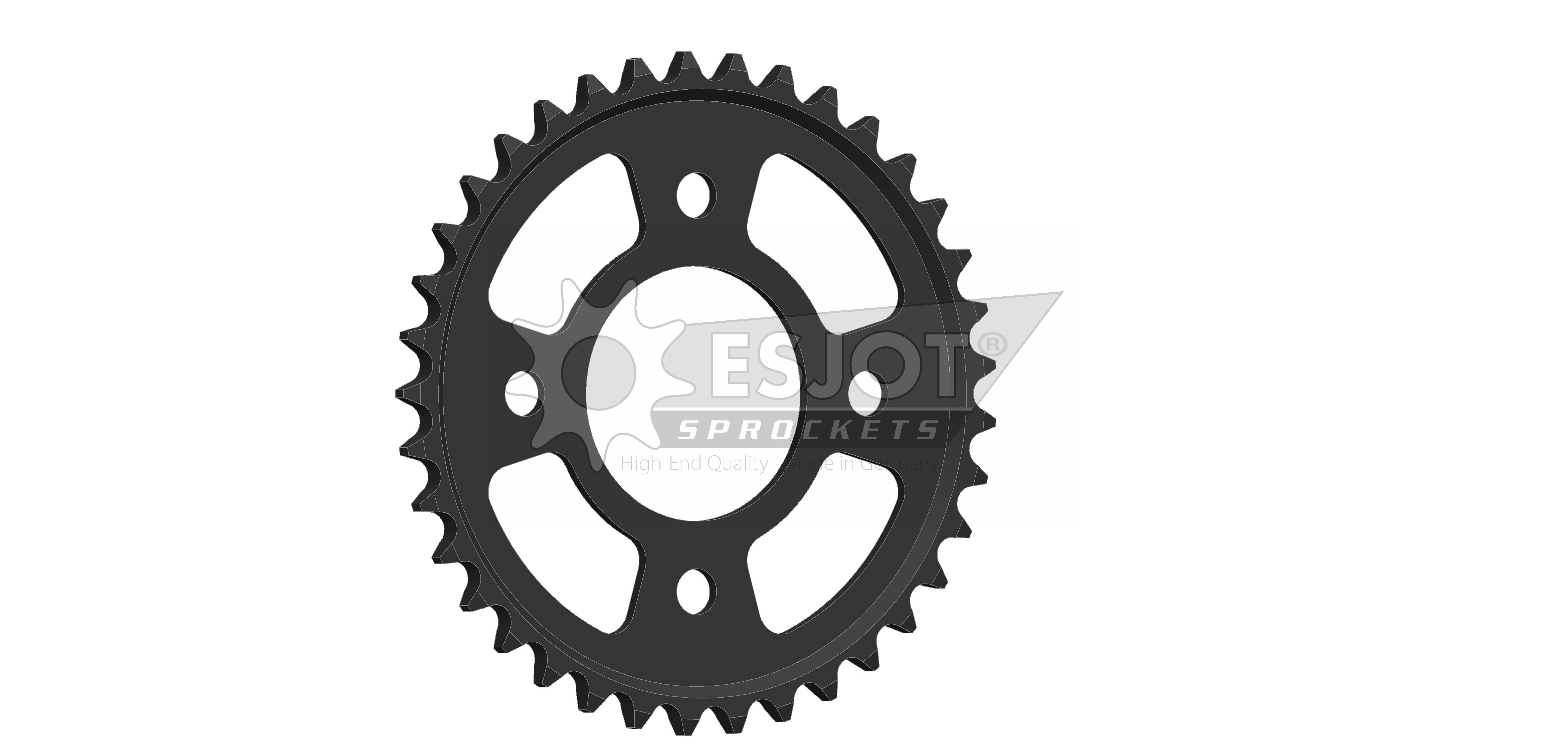 Couronne acier 37 dents Esjot - vue 3