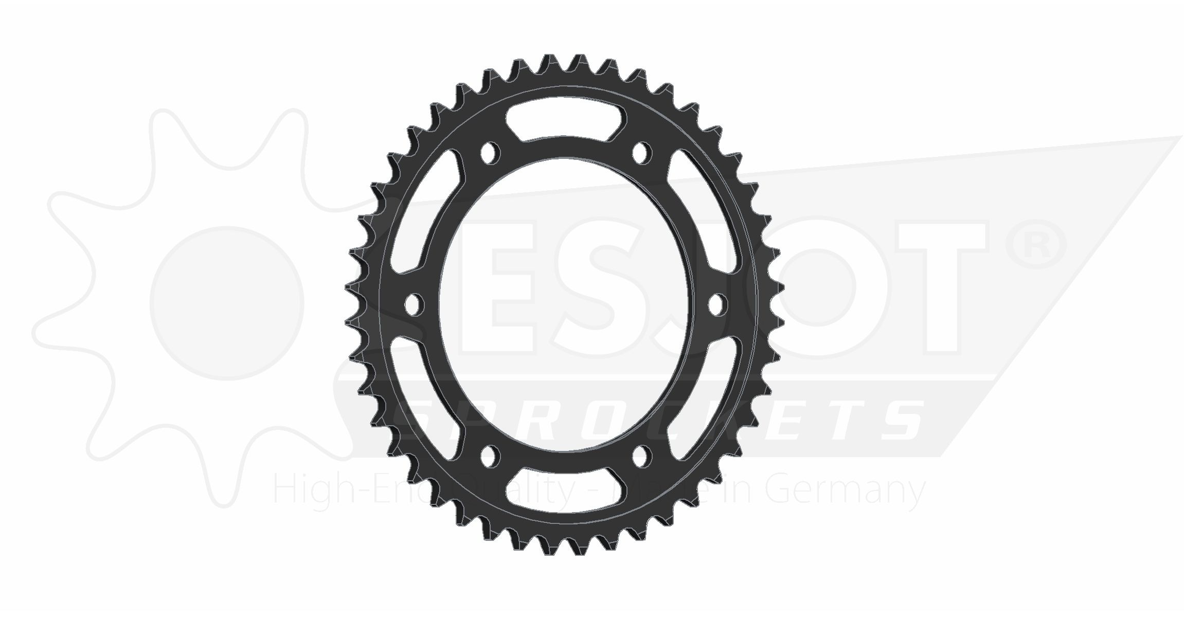 Couronne Acier Esjot 525 - 44 Dents - vue 2
