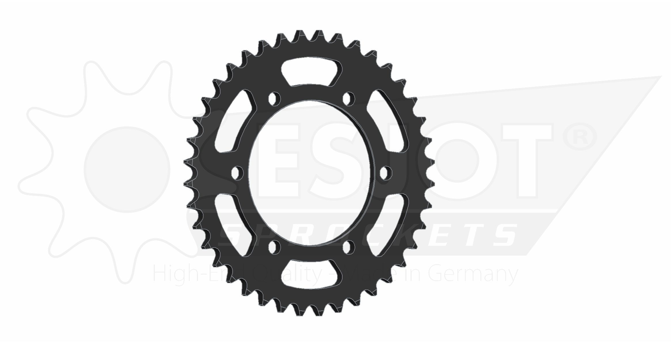 Couronne acier Esjot 525 40 dents - vue 2
