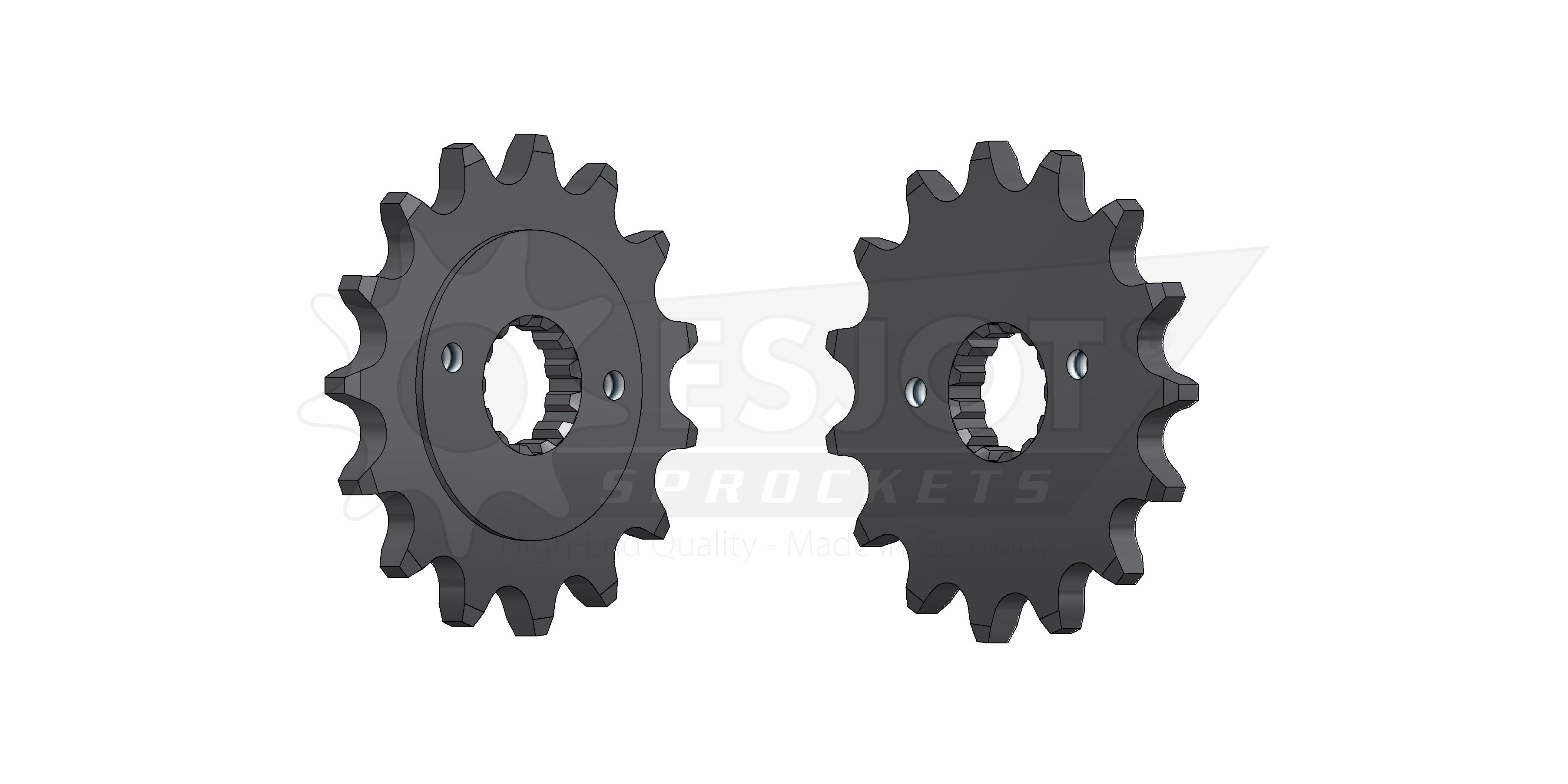 Pignon Esjot 520 15 dents - vue 2