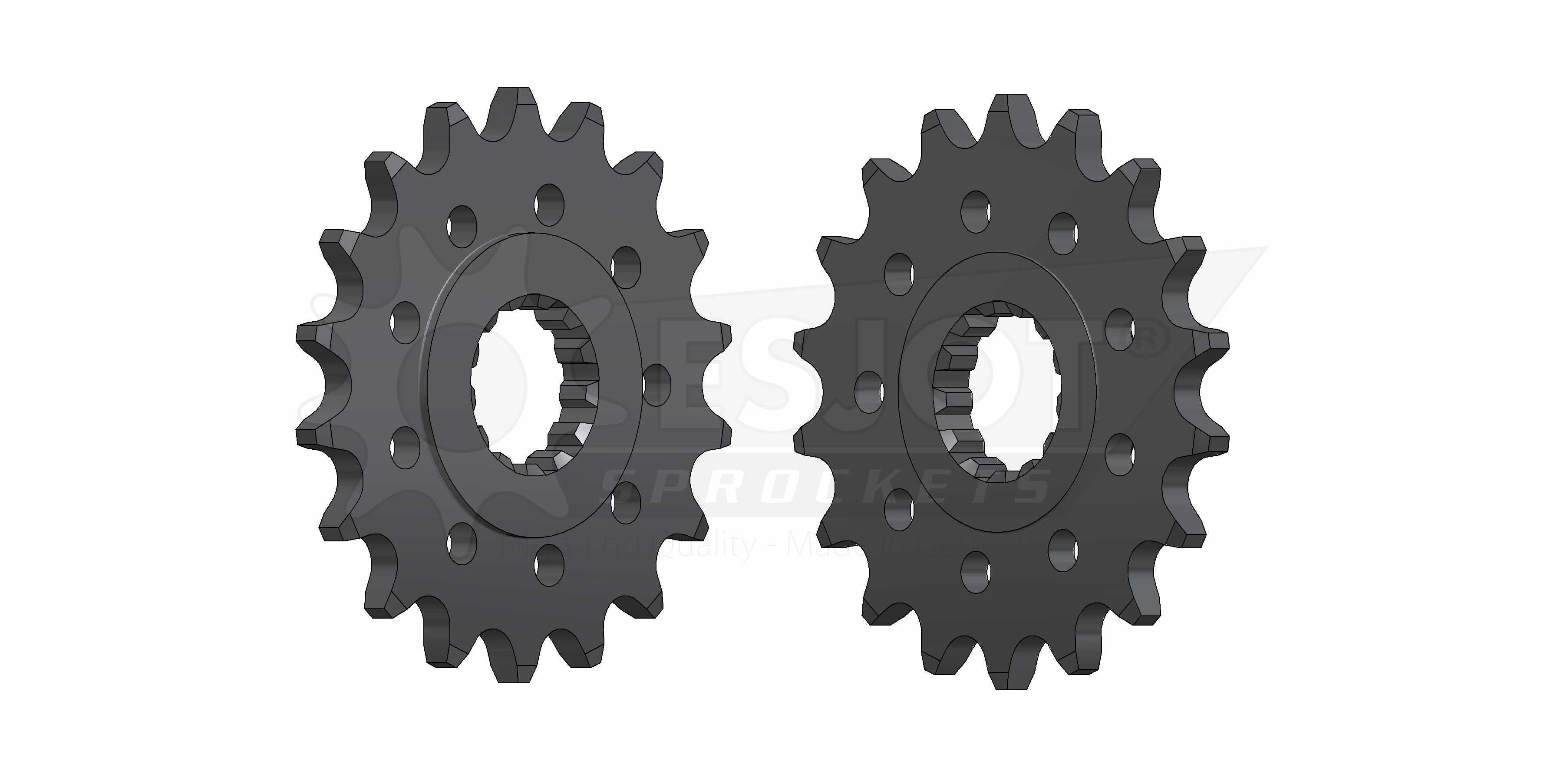 Pignon Esjot Lightweight 520 - 18 dents - vue 2
