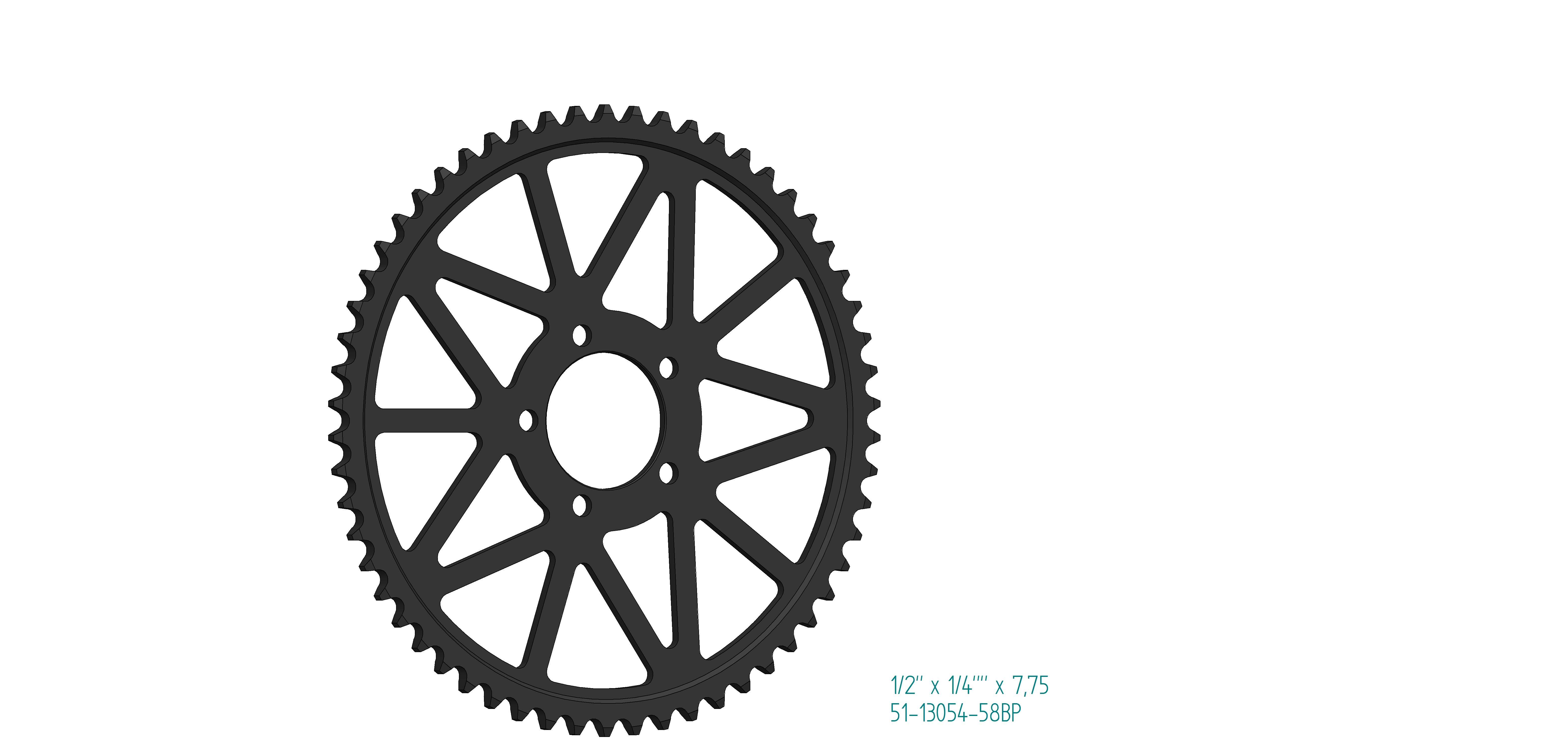 Couronne Acier Esjot 58 Dents - vue 2