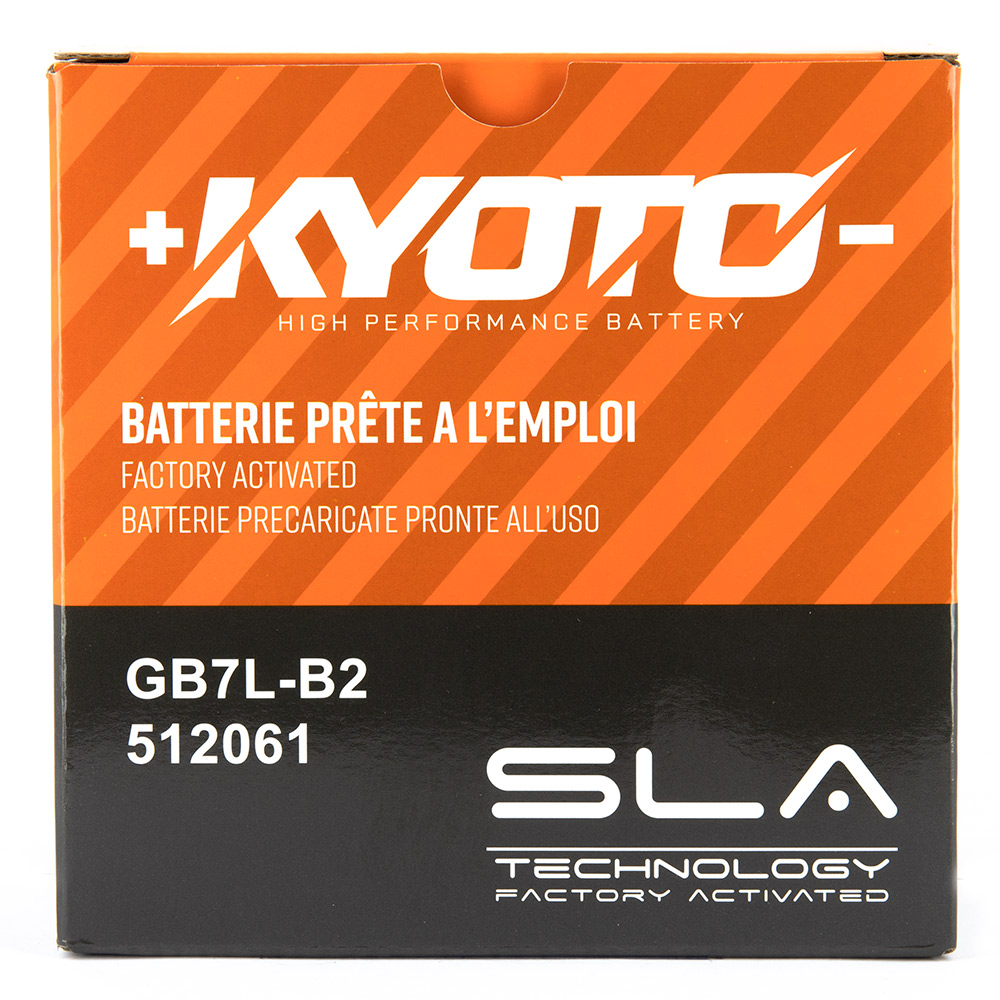Batterie Kyoto GB7L-B2 SLA - vue 2