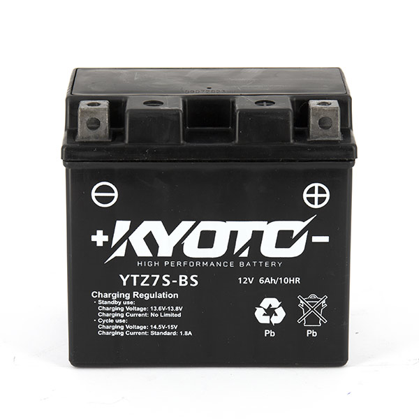 Batterie GTZ7S-BS SLA-AGM - Sans Entretien - Prête à l'Emploi - Equivalente YTZ7S-BS - vue 2
