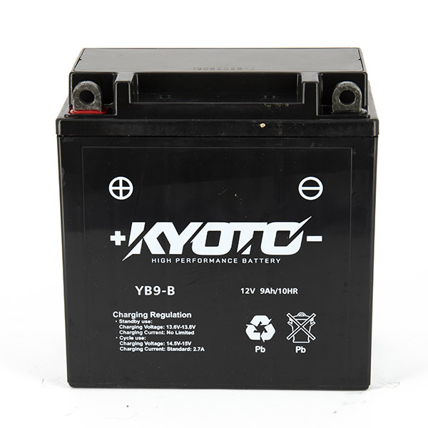 Batterie Kyoto YB9-B SLA-AGM sans entretien - vue 2