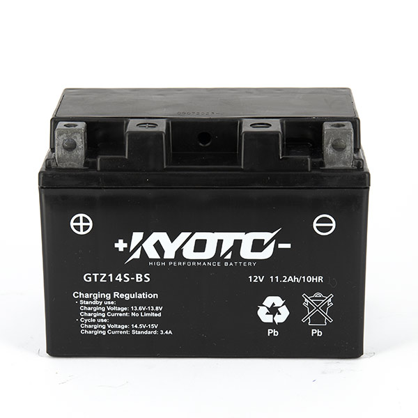 Batterie Gtz14s-bs SLA-AGM - Sans Entretien - Prête à l'Emploi - Equivalente YTZ14S-BS - vue 2