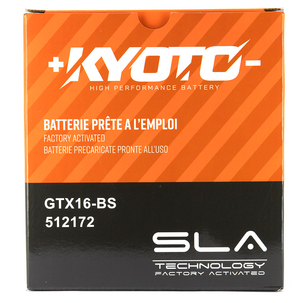 Batterie Kyoto GTX16-BS SLA - vue 2