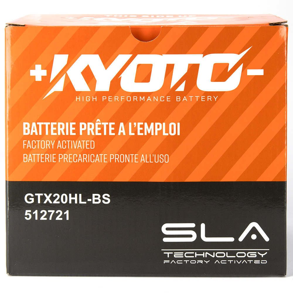 Batterie Kyoto GTX20HL-BS SLA AGM - vue 2