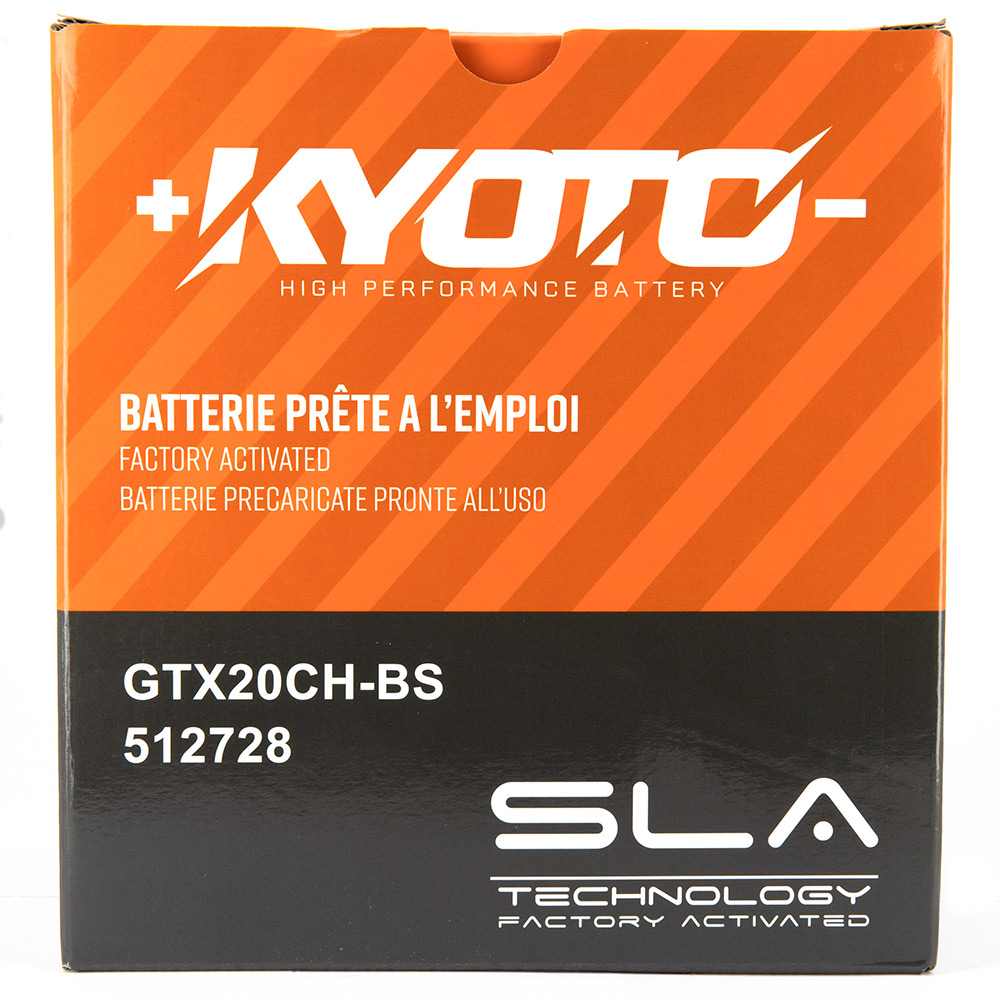 Batterie Kyoto GTX20CH-BS SLA AGM - vue 2