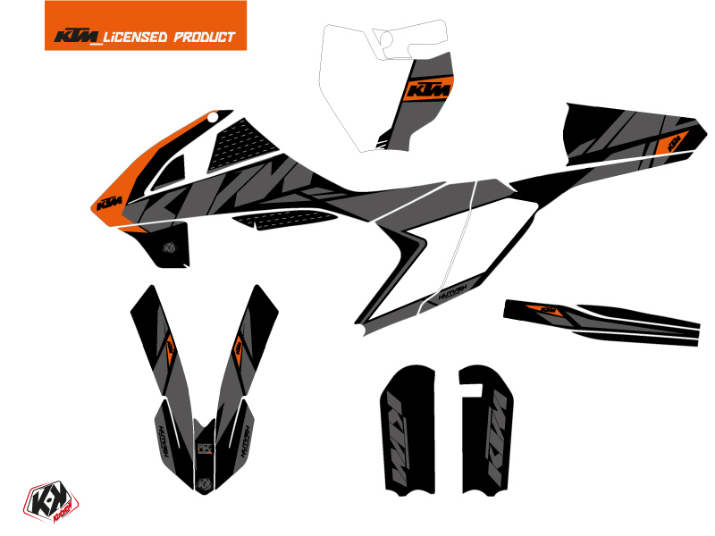 Kit Déco Moto Cross Reflex KUTVEK KTM 65 SX Noir - vue 2
