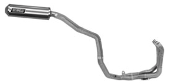 Silencieux Giannelli CBR 600 RR 2009/2010 ligne complète titane embout carbone homologué CAP 5