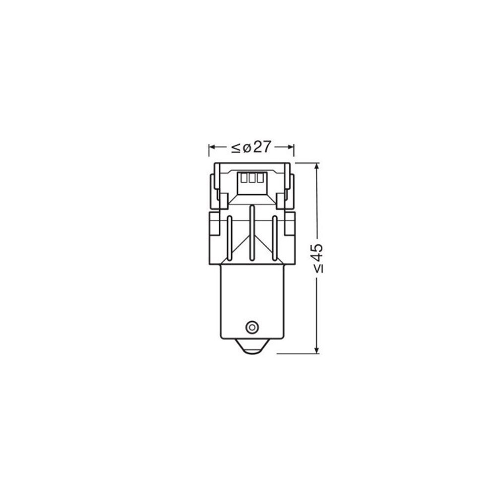 Ampoule Osram Off-road P21W - vue 2