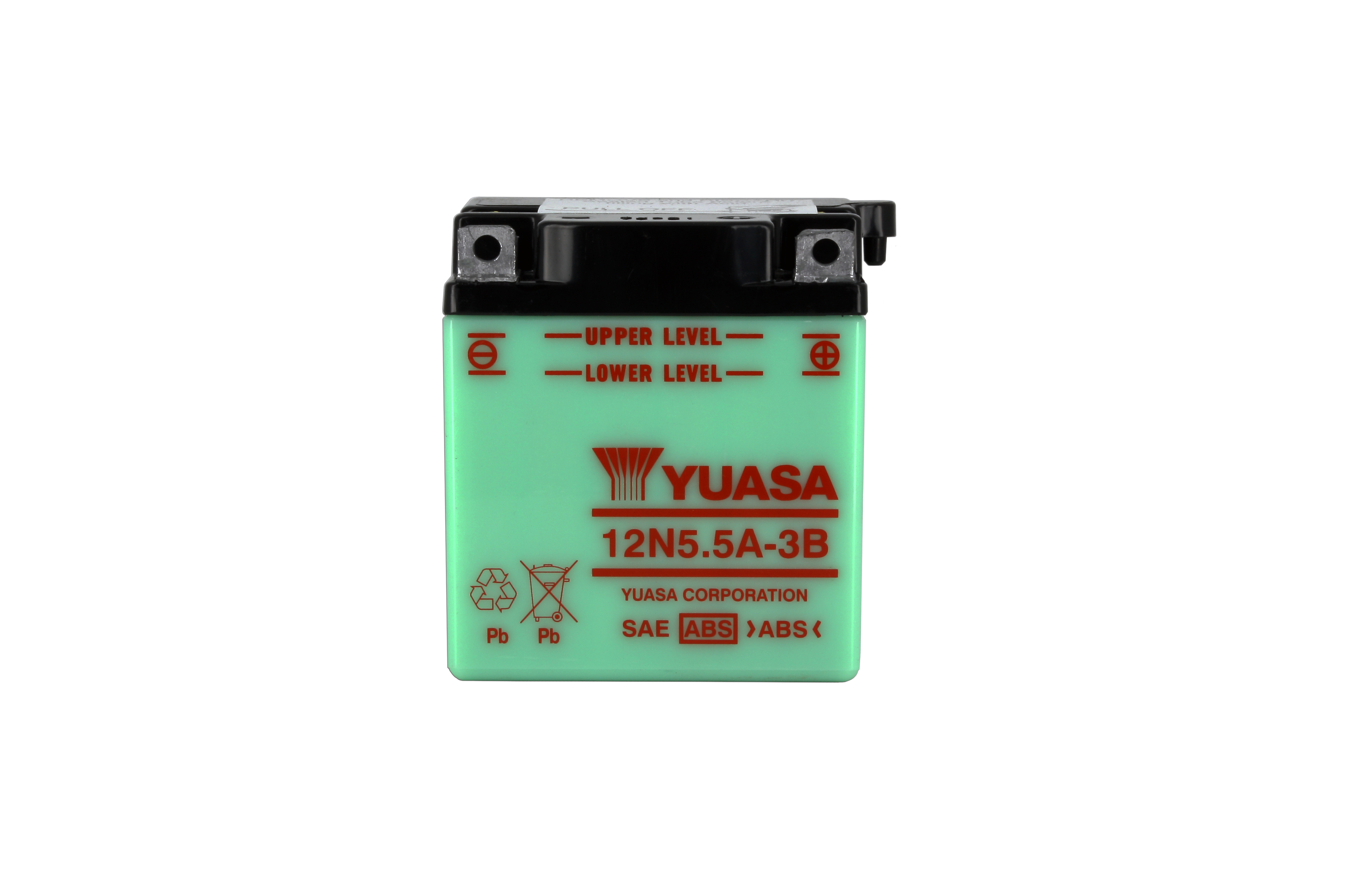 Batterie Yuasa 12N5-5A-3B conventionnelle avec entretien - vue 3