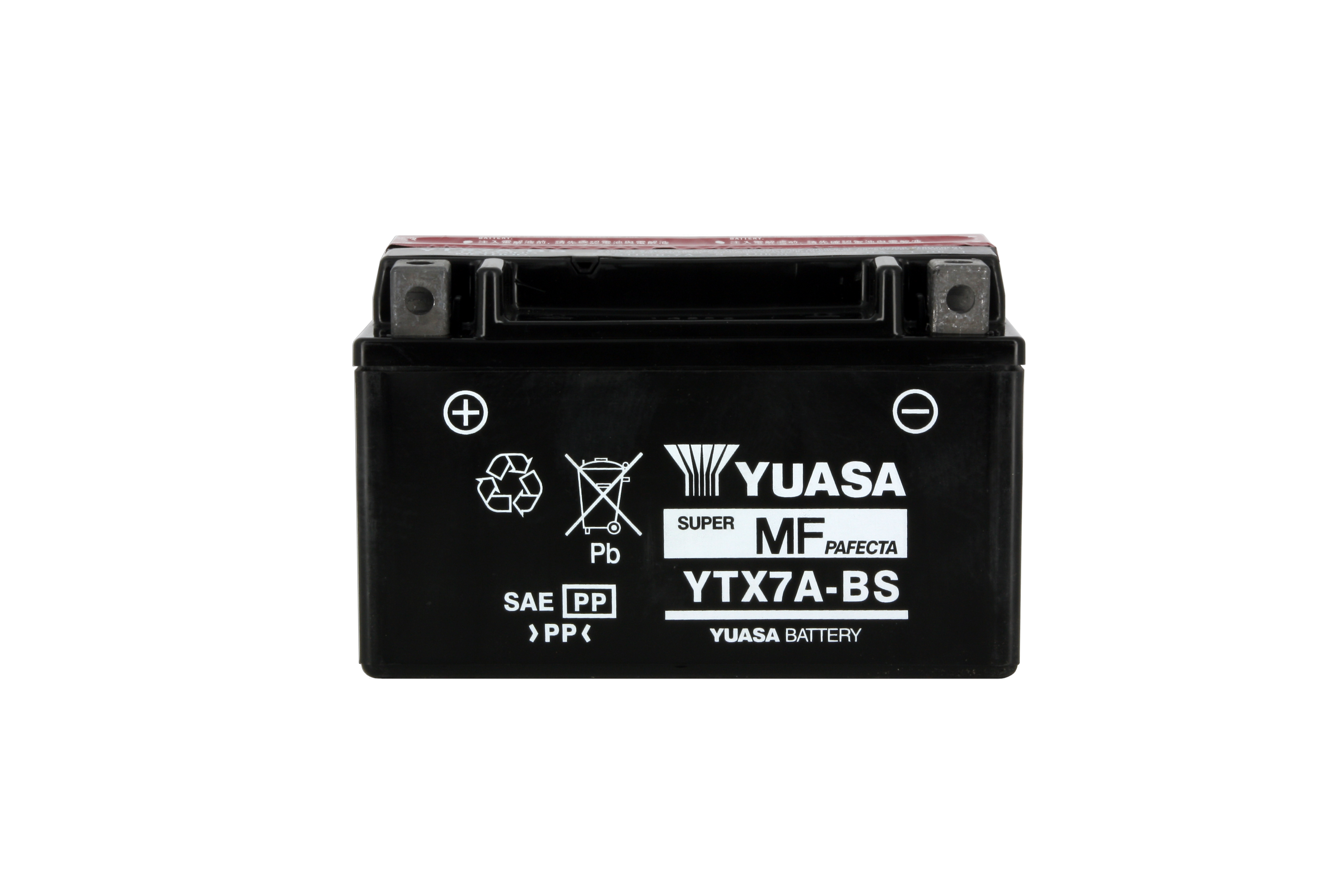 Batterie Yuasa YTX7A-BS AGM sans entretien - vue 4
