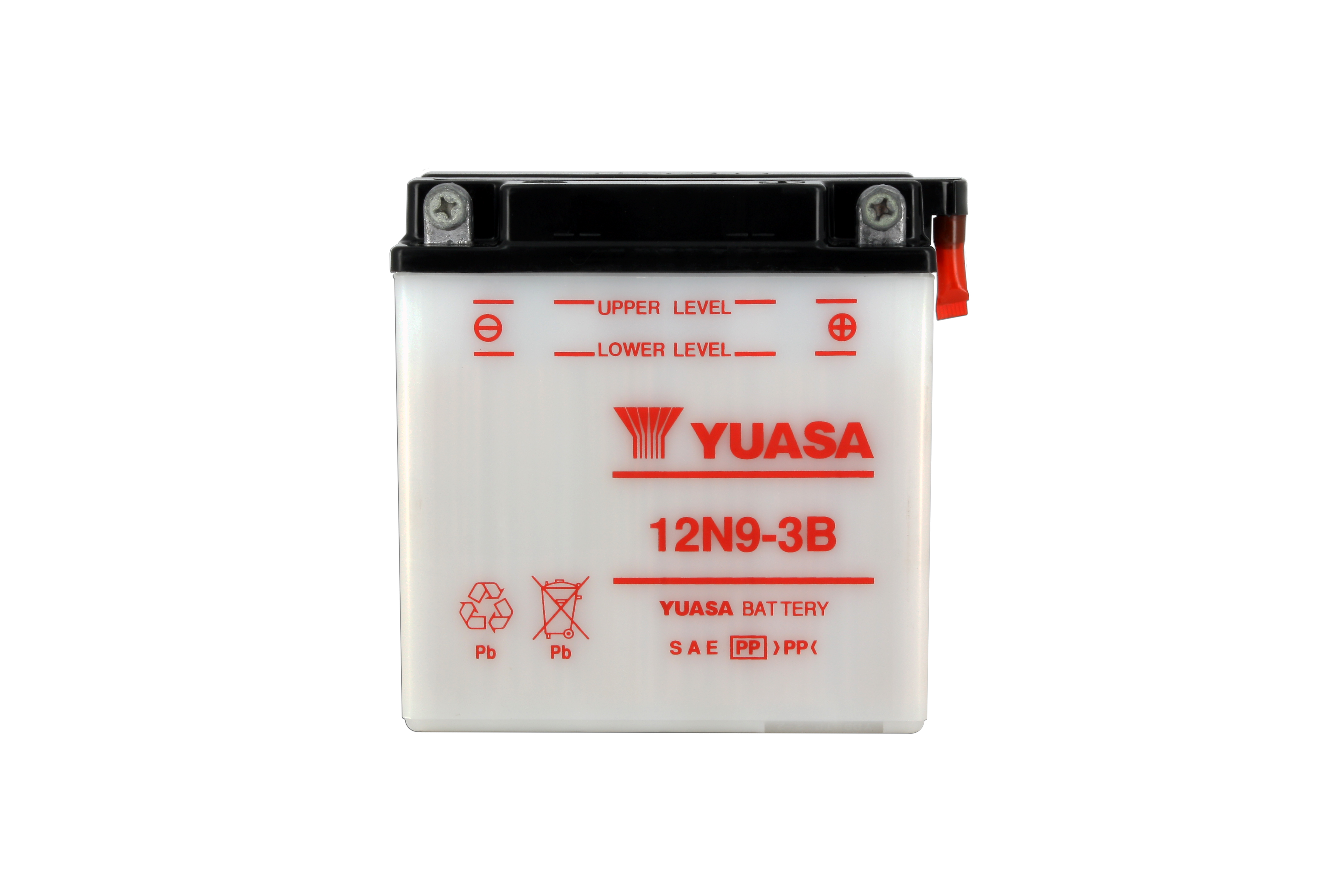 Batterie Yuasa 12N9-3B conventionnelle avec entretien - vue 2