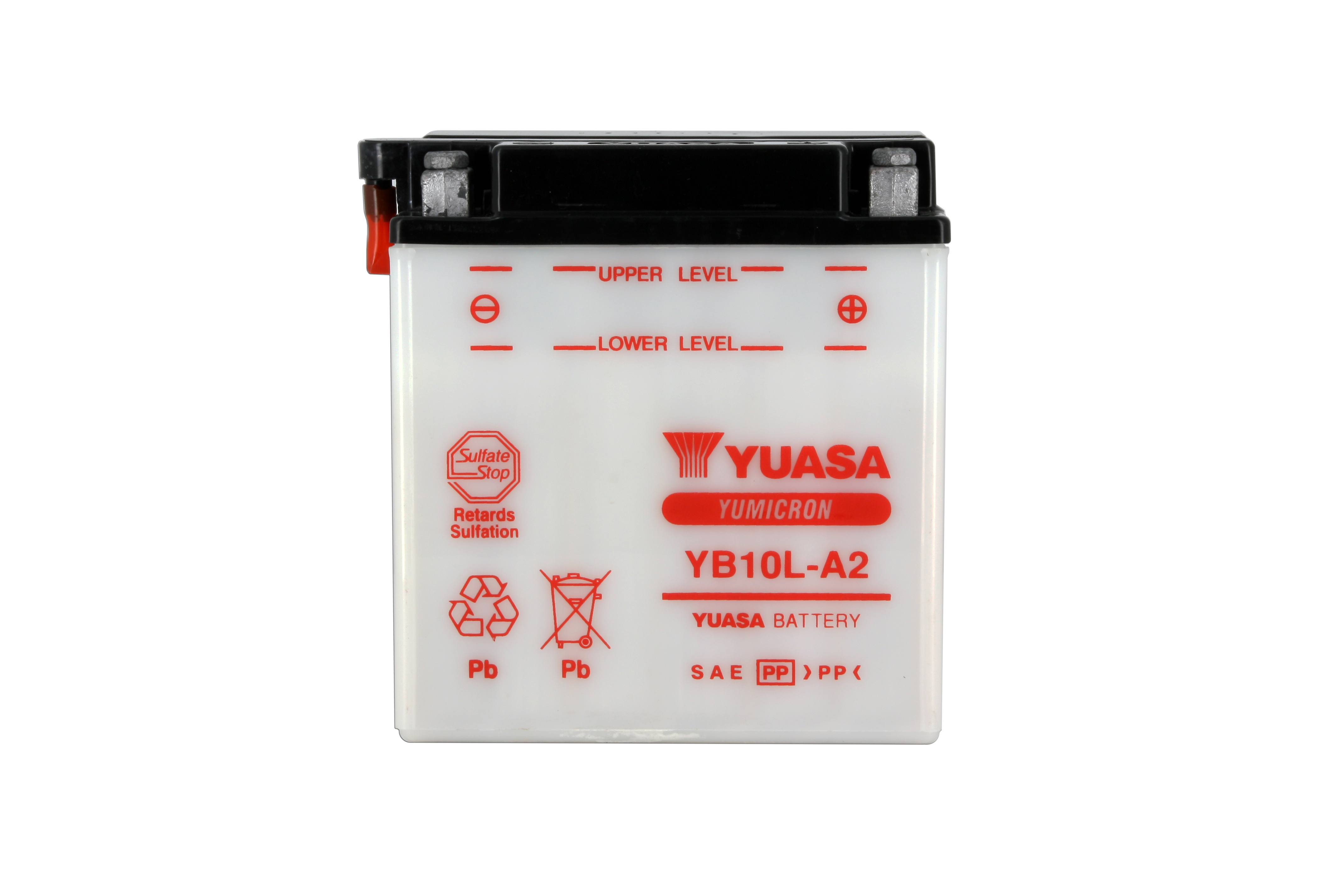 Batterie Yuasa YB10L-A2 conventionnelle avec entretien - vue 5