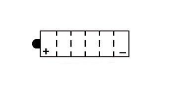 Batterie Yuasa YB12C-A Conventionnelle avec Entretien - vue 5
