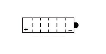 Batterie Yuasa YB16-B conventionnelle avec entretien - livrée sans acide - vue 4