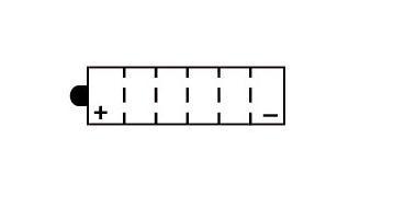 Batterie Yuasa YB18-A conventionnelle avec entretien - livrée sans acide - vue 4