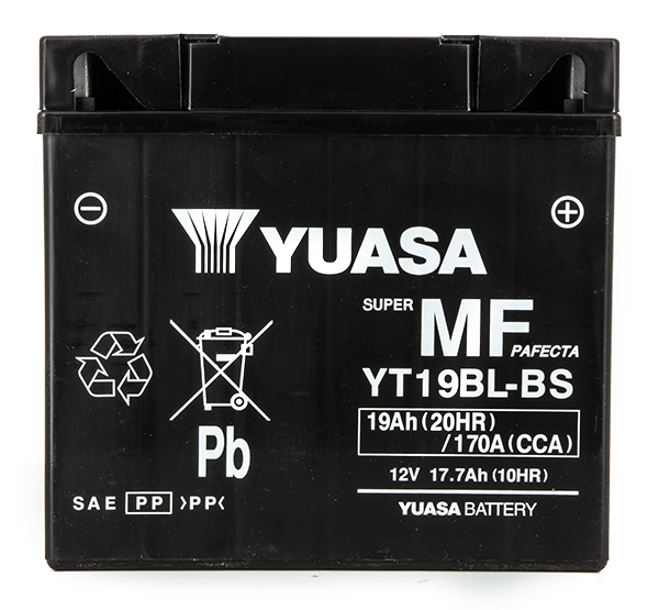 Batterie Yuasa YT19BL-BS AGM sans entretien - vue 6