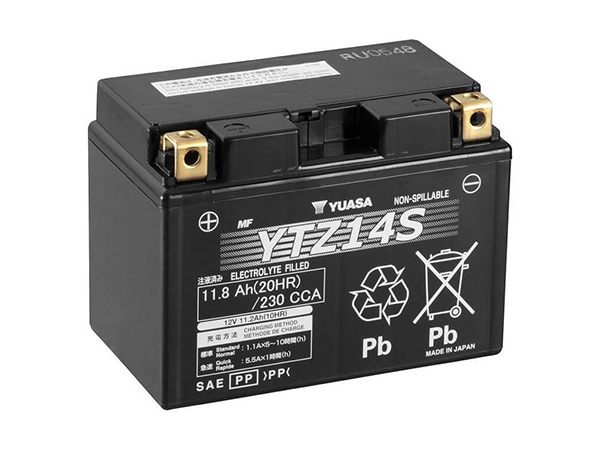 Batterie Yuasa YTZ14-S SLA-AGM sans entretien - vue 6