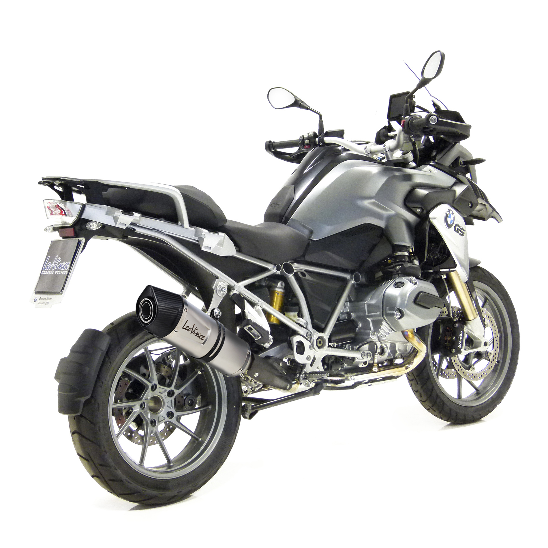 Silencieux Leovince LV ONE EVO R 1200 GS homologué - vue 2