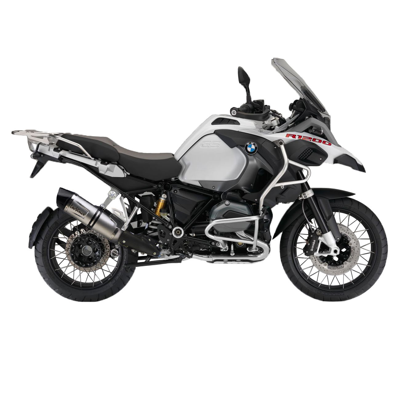 Silencieux Leovince LV ONE EVO R 1200 GS homologué - vue 3