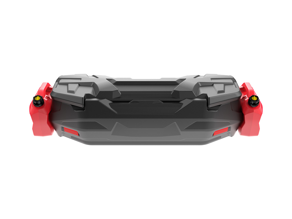 Coffre arrière GKA CFMOTO CFORCE 450 pour porte-bagage métallique - vue 9
