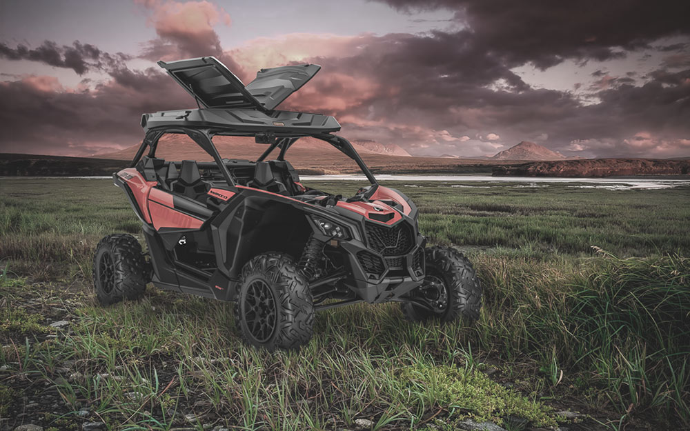 Coffre de toit GKA BRP Maverick X3 - vue 4