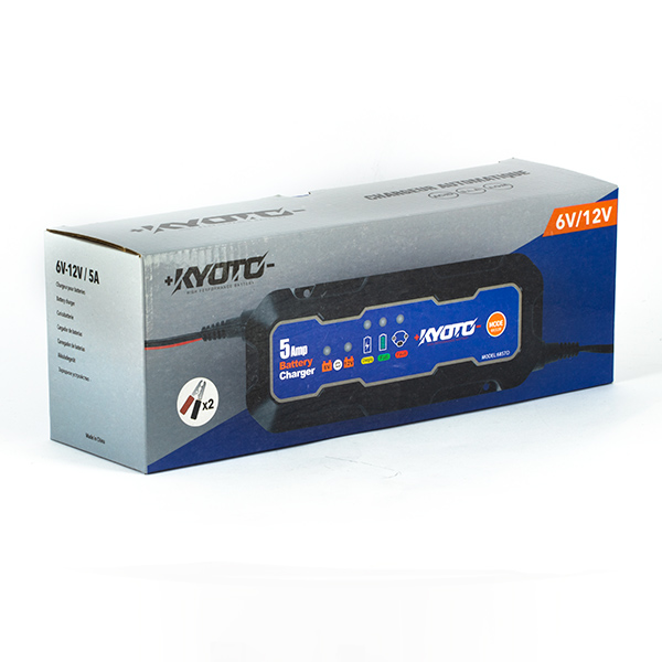 Chargeur de batterie moto et scooter Kyoto - vue 3