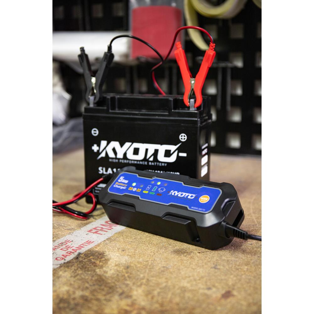 Chargeur de batterie moto et scooter Kyoto - vue 4