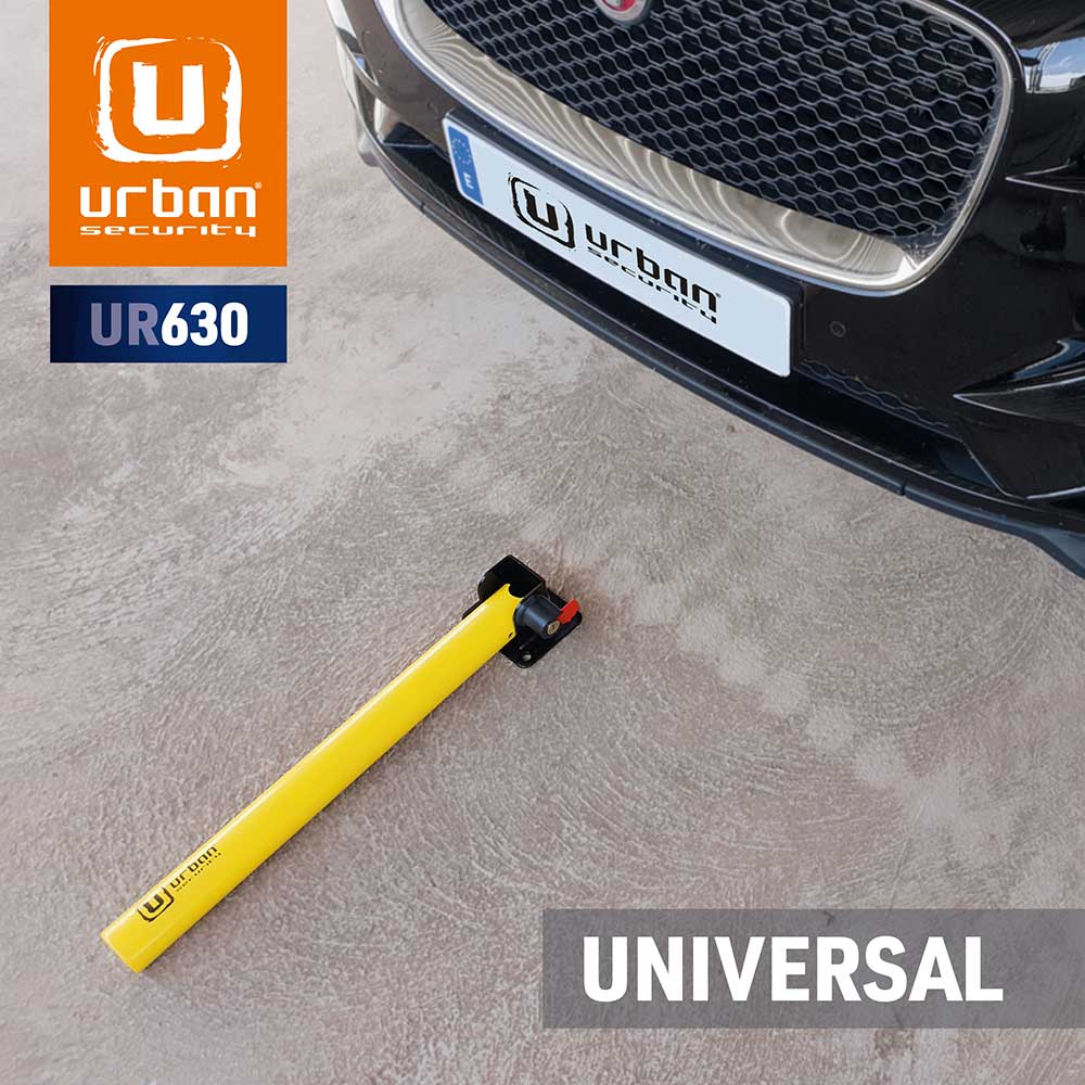 Antivol Urban Barrière rabattable Poteau parking avec serrure universelle - vue 3
