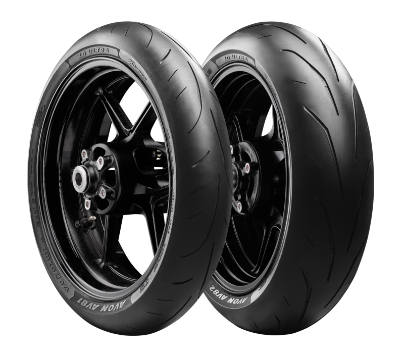 Pneu Avon 180/55 ZR 17 73W TL 3D Ultra Xtreme AV82 - vue 2