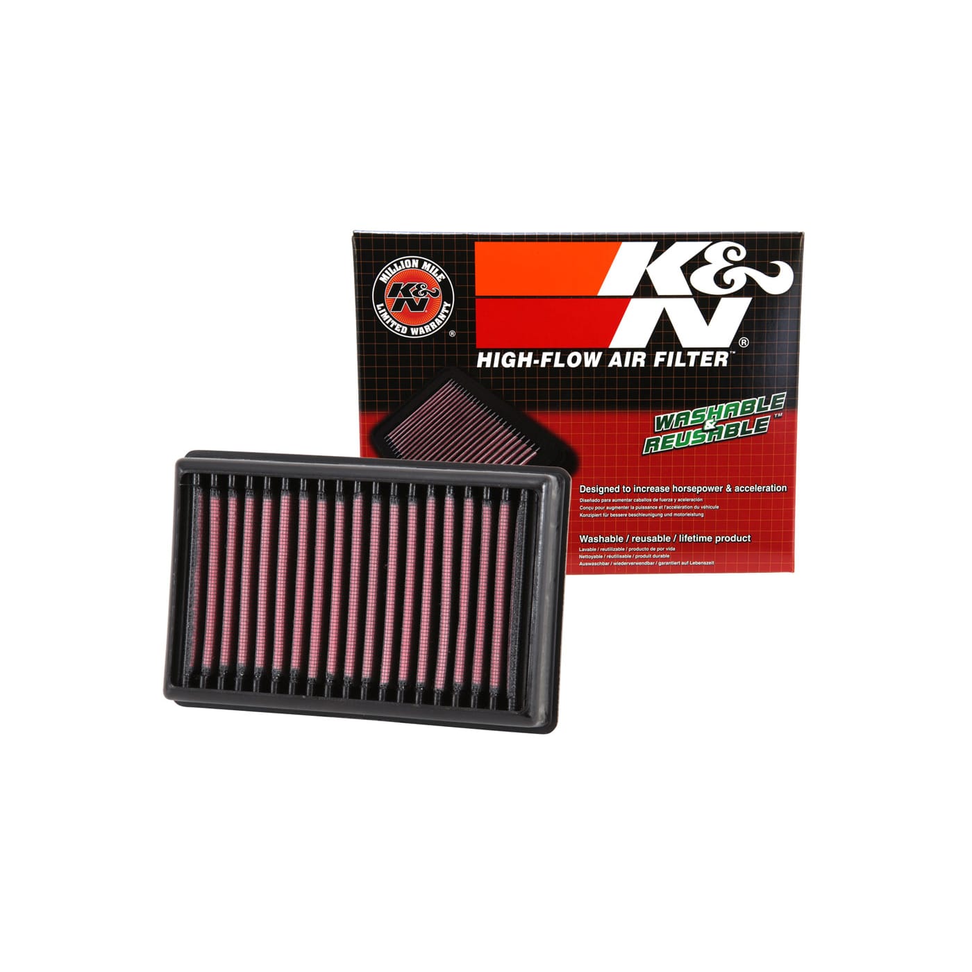 Filtre à air K&N BMW R1200 2013-2018 / R1250 2018-2019 - vue 4