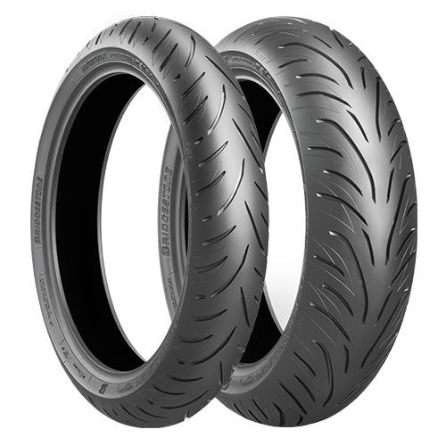 Pneu arrière Bridgestone 120/60-17 55W TL T31F - vue 2