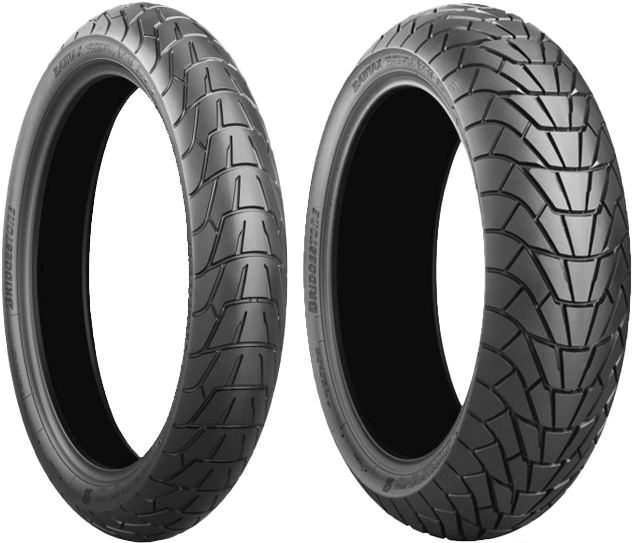 Pneu Bridgestone Battlax Adventurecross AX41S 130/80-18 66P TL - vue 2