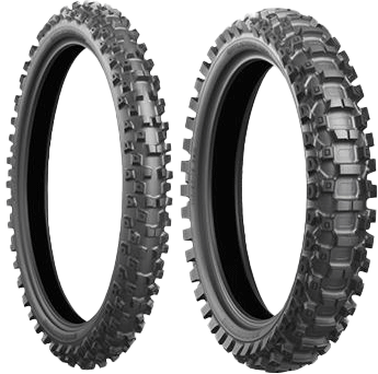 Pneu arrière Bridgestone Battlecross X20 70/100-19 NHS 42M TT - vue 2