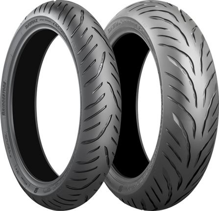 Pneu arrière Bridgestone Battlax Sport Touring T32 120/70 ZR 17 58W TL - vue 2