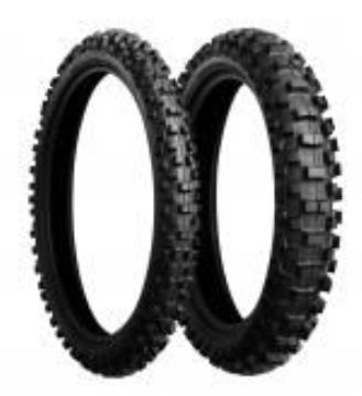 Pneu Bridgestone 90/100-14 49M TT M204 - vue 2