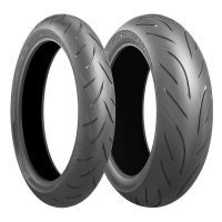 Pneu arrière Bridgestone Battlax S21 180/55 ZR 17 M/C (73W) TL - vue 2