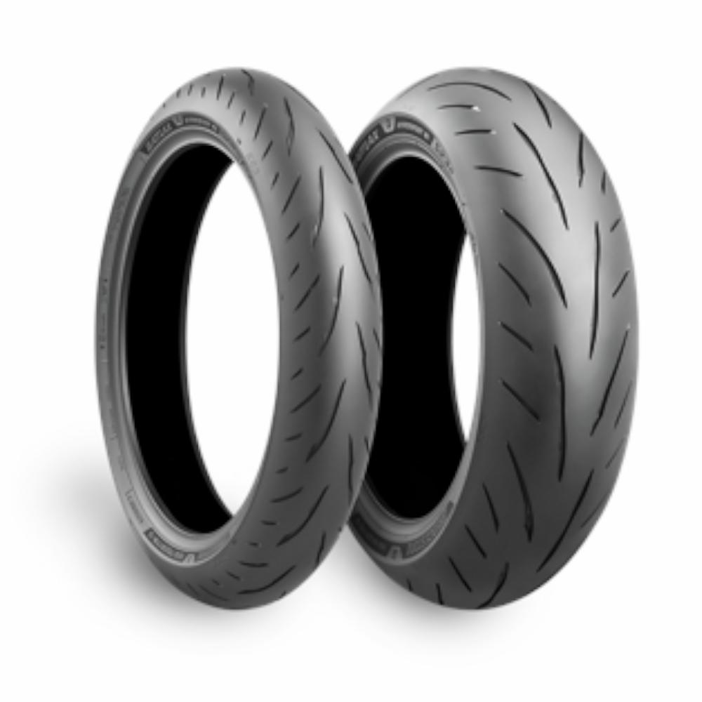 Pneu arrière Bridgestone Battlax S23 120/70 ZR 17 (58W) TL - vue 3