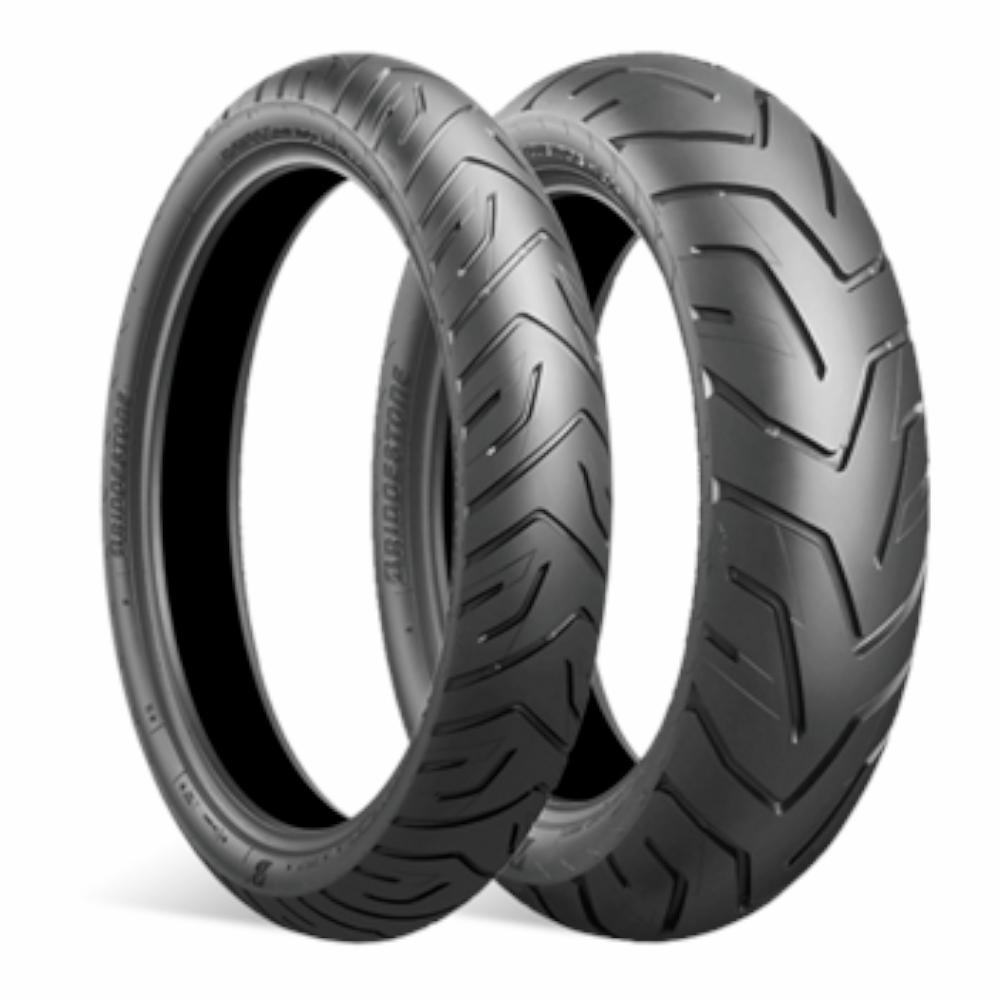 Pneu Bridgestone 110/80 R 19 M/C 59V TL Adventure A41 - vue 2