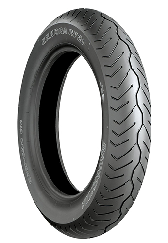 Pneu arrière Bridgestone 130/90-16 67H TT G721 - vue 5