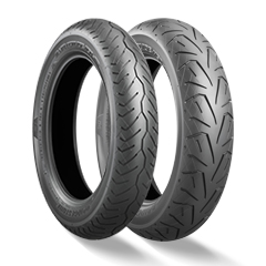 Pneu arrière Bridgestone 80/90-21 54H TL H50F - vue 2