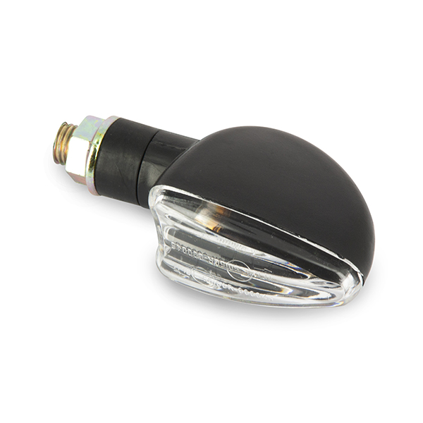 Paire de mini clignotants Triangle court noir Sifam