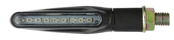 Paire de clignotants séquentiels LED universels Sifam noir cabochon translucide - vue 2