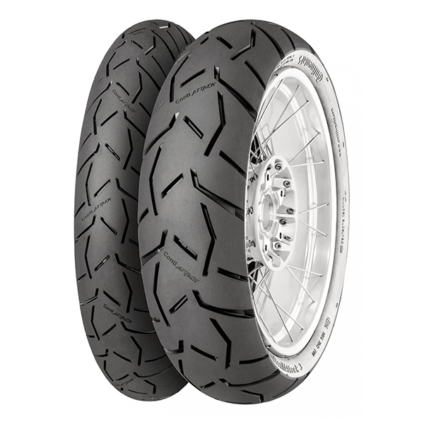Pneu arrière Continental Trail Attack 3 150/70 ZR 18 M/C 70W TL - vue 2