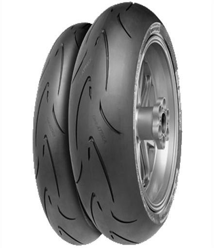 Pneu arrière Continental ContiRaceAttack 2 Street 180/55 ZR 17 M/C (73W) TL - vue 2