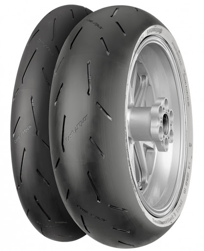 Pneu arrière Continental ContiRaceAttack 2 Street 190/55 ZR 17 M/C (75W) TL - vue 2